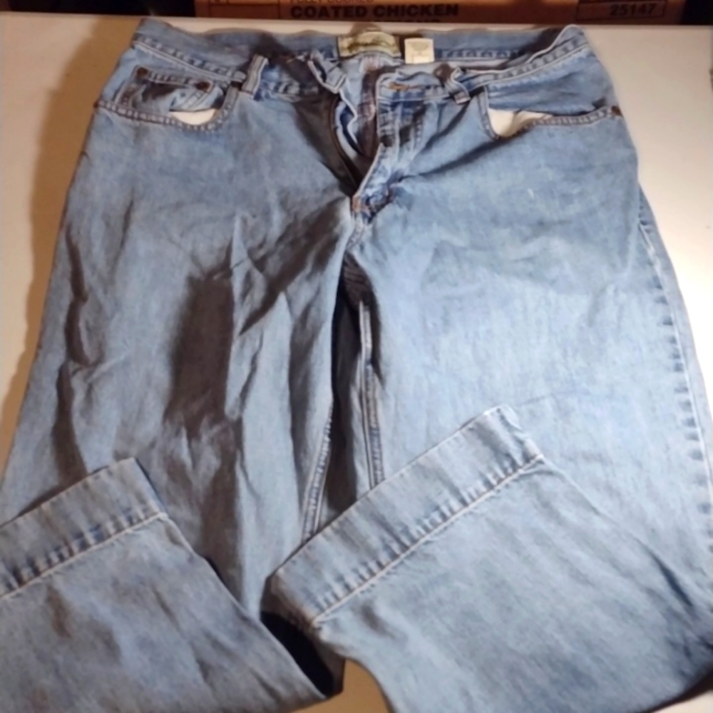 Eddie Bauer women's size 10 denim capris,